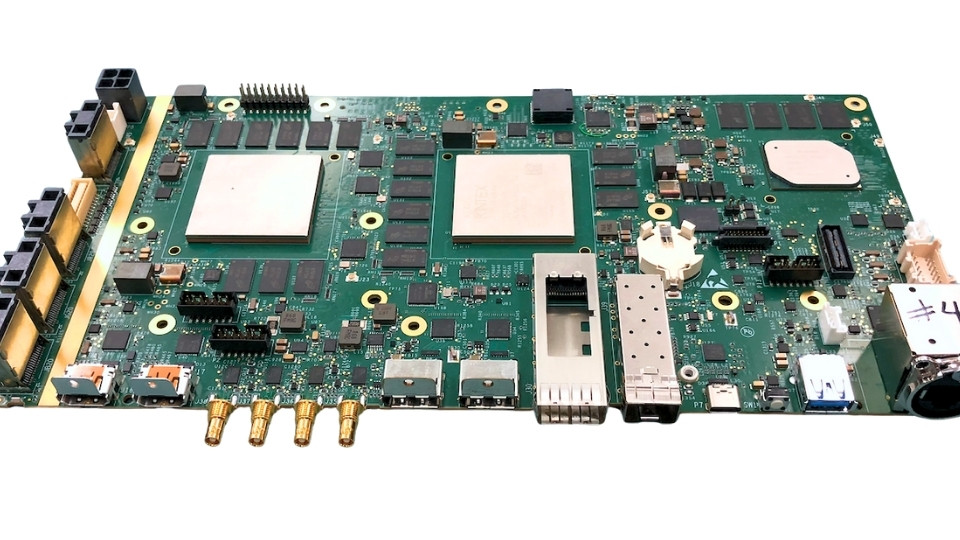 Complex multi-layer PCB fabrication featuring dense routing, controlled impedance areas, and multiple connector interfaces